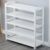 楠竹鞋 架子简易经济型宿舍门口客厅实木家用多层收纳置物架小鞋 柜