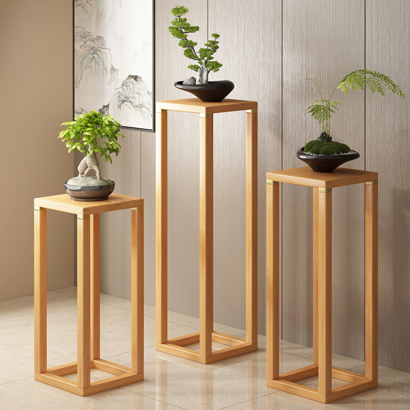 微竹希语楠竹花架子室内盆栽简易