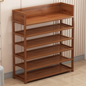 楠竹鞋 架子简易多层经济型门口宿舍客厅实木家用收纳置物鞋 柜落地