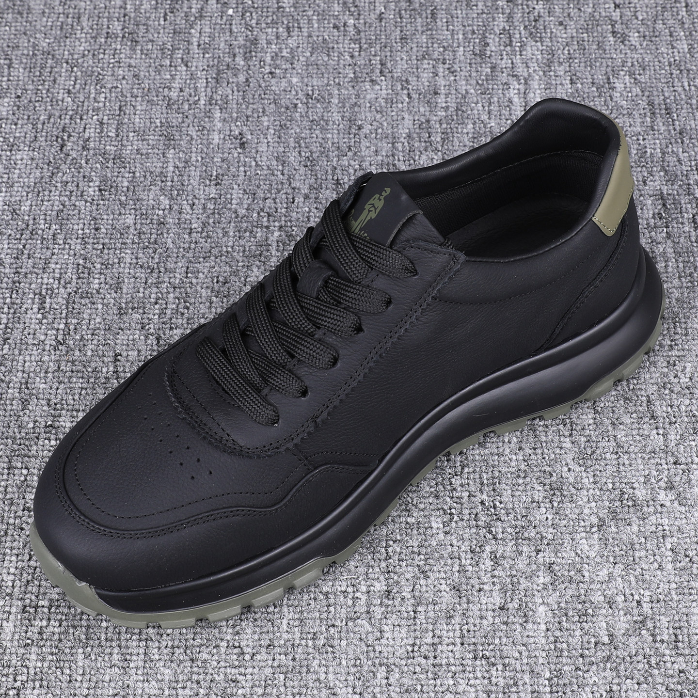 欧洲站真皮男鞋2026春季新款时尚厚底增高老爹鞋男潮流运动休闲鞋,流行男鞋,老爹鞋,淘宝优惠券,粉丝福利购,淘宝优惠卷