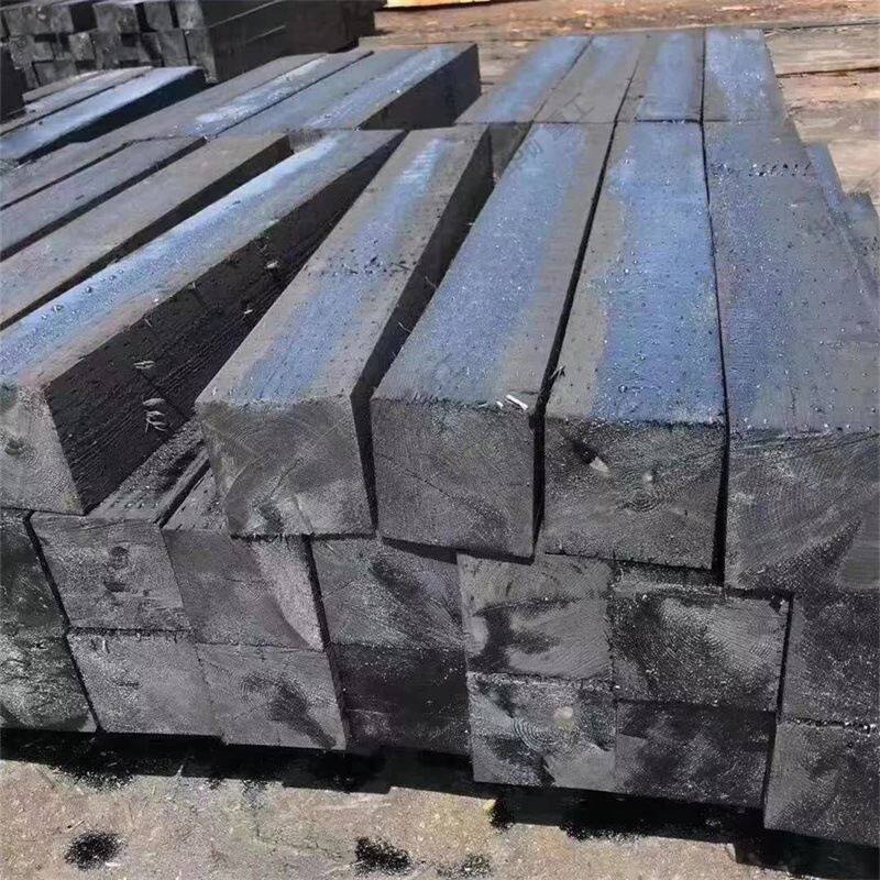 道岔桥梁用防腐枕木 耐腐蚀全新油浸枕木 240*160*2600桥梁枕木