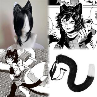 迷宫饭cos伊津津美猫耳发箍lolita手作仿真兽耳漫画装扮道具发饰
