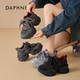 女2026春季 新款 运动鞋 达芙妮潮流炸街老爹鞋 厚底舒适加绒休闲鞋 女