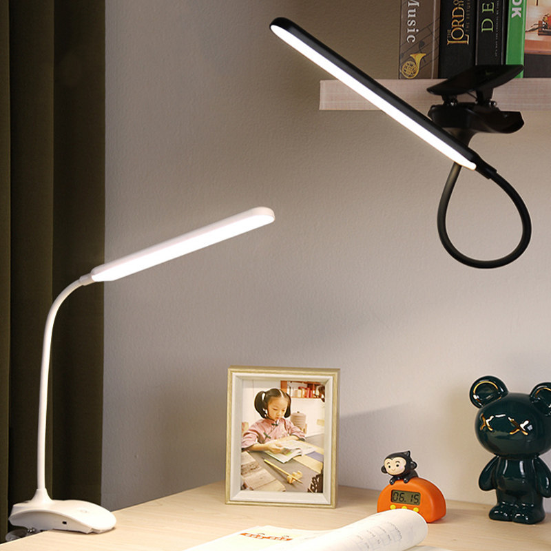 新款夹子灯led护眼台灯学习书桌阅读充电夹式台灯宿舍床头灯,家装灯饰光源,阅读台灯(护眼灯/写字灯),淘宝优惠券,粉丝福利购,淘宝优惠卷