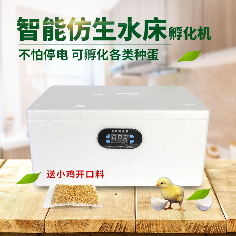 【高孵化率】小型家用全自动智能水床孵化器迷你孵化机小鸡孵化箱