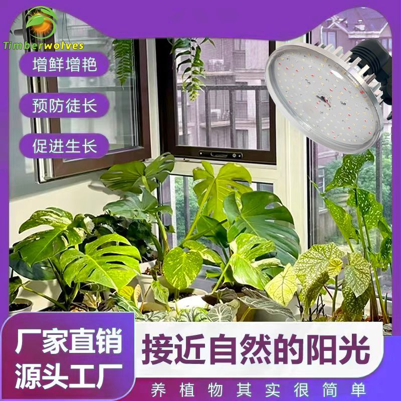 仿太阳植物生长室内led补光全光