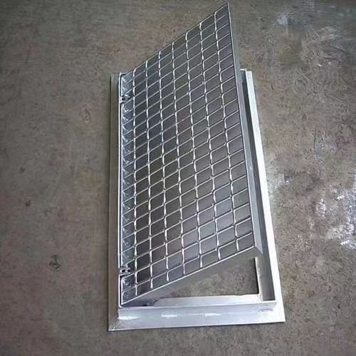 镀锌钢格板排水沟盖板楼梯踏步光伏走道板洗车房地格栅热镀锌格栅