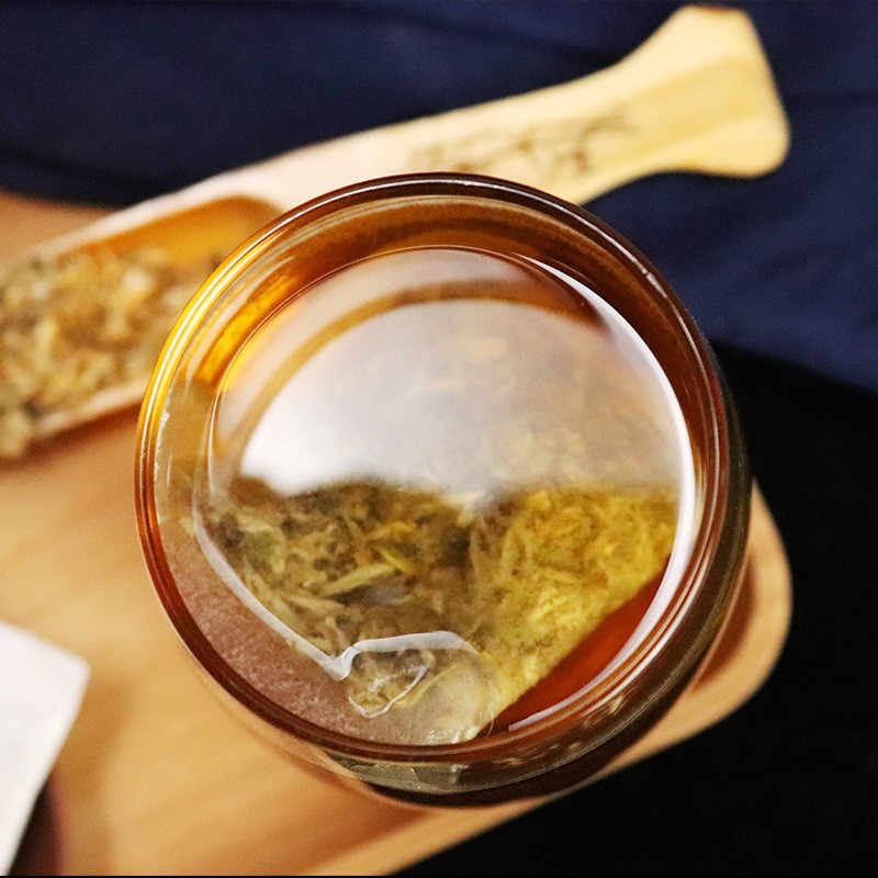 银杏黄精茶白果茶松花粉枸杞决明子茯苓桑叶茶老人茶饮泡茶