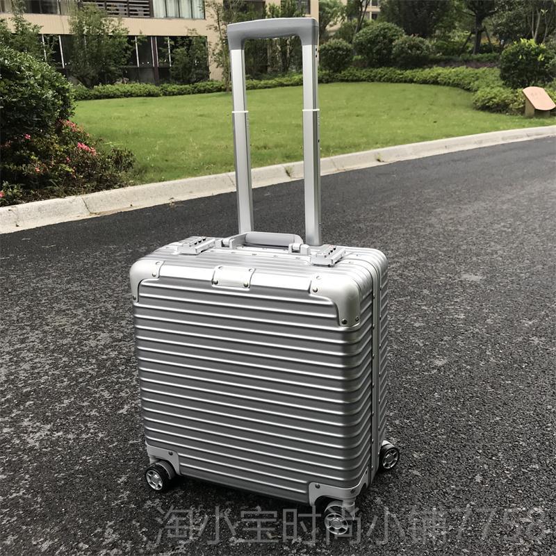 正品商务超1轻7寸小拉杆箱万向女18寸登机箱16寸横箱款轮PC行李旅