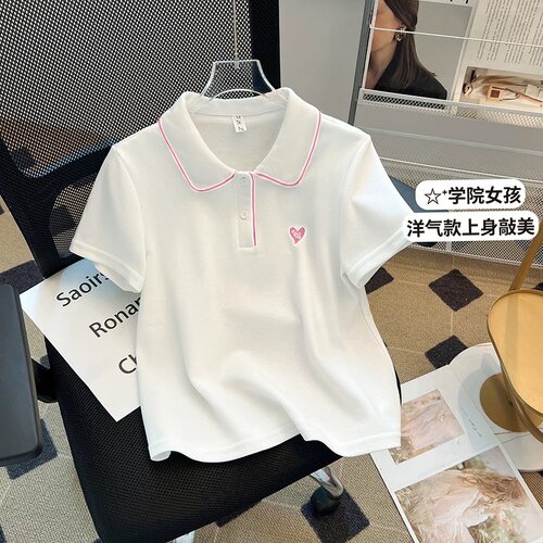 女童2025夏季新款短袖T恤