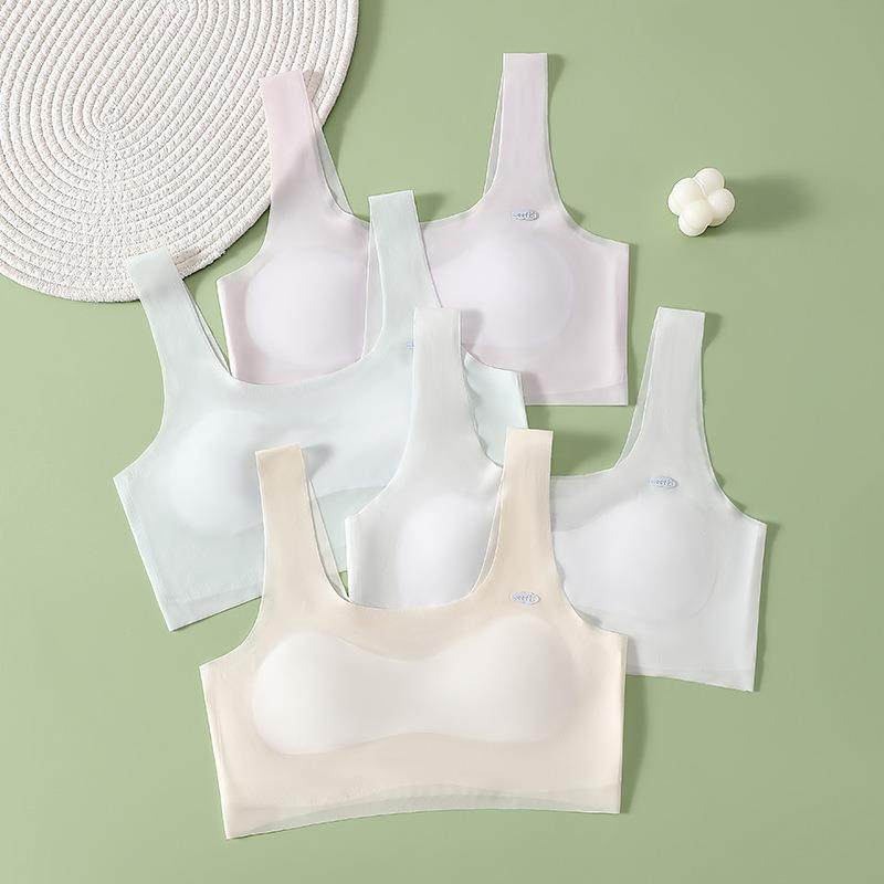 发育期女童无痕内衣小学生初中生大童背心舒适轻薄透气少女文胸罩,女士内衣/男士内衣/家居服,少女文胸,淘宝优惠券,粉丝福利购,淘宝优惠卷