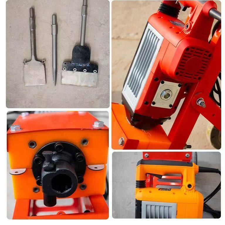 手推式电镐车瓷砖铲皮机塑胶地坪破碎铲销车翻新地胶清理混凝土,农机/农具/农膜,锄头,淘宝优惠券,粉丝福利购,淘宝优惠卷