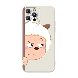 搞怪懒羊羊手机壳适用于冷酷懒洋洋苹果17华为mate60可爱iPhone16promax懒大王vivo动漫OPPO小米15周边荣耀14