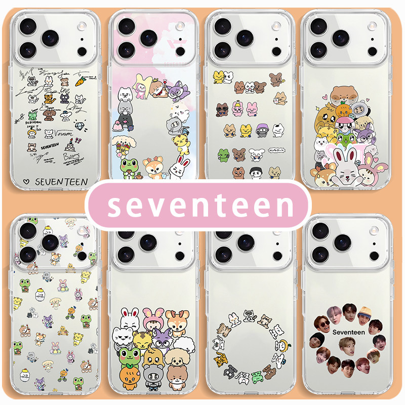 seventeen手机壳适用svt苹果17华为mate80全圆佑iPhone16promax崔胜哲vivo14同款OPPO小米15周边Pura70应援13