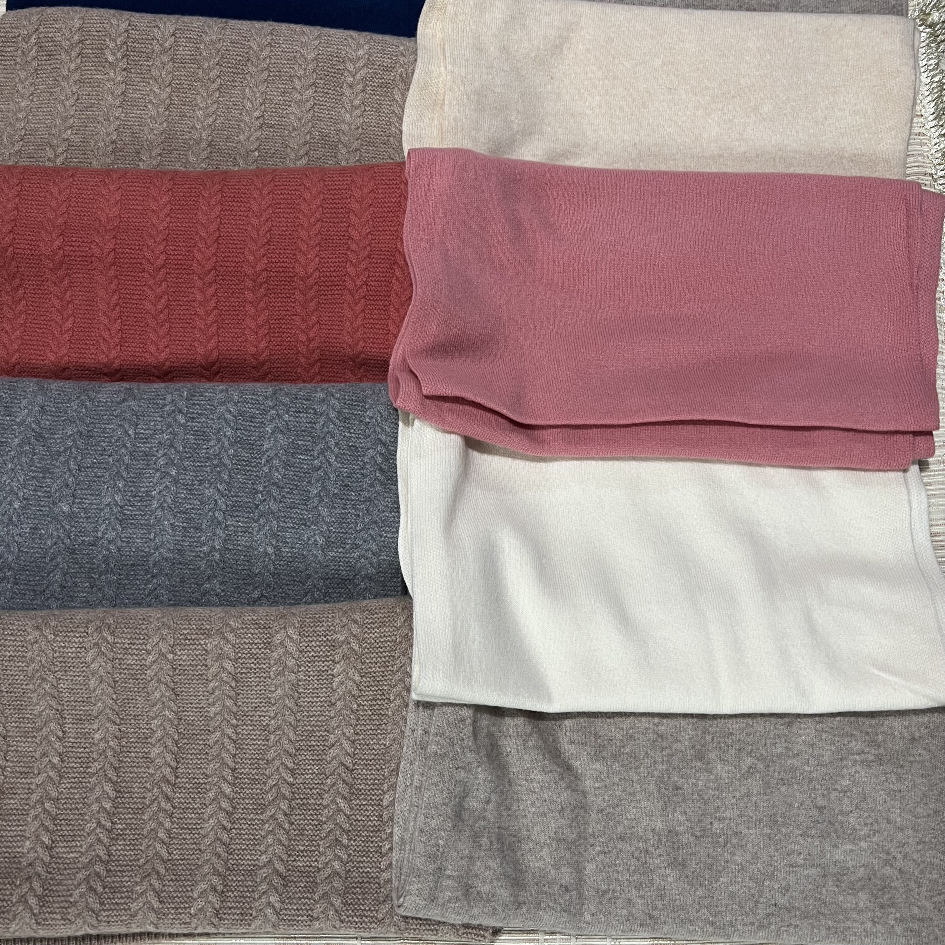 编织厂品质羊绒羊毛26/2线机织围巾保暖柔软透气纯毛男女同款礼物