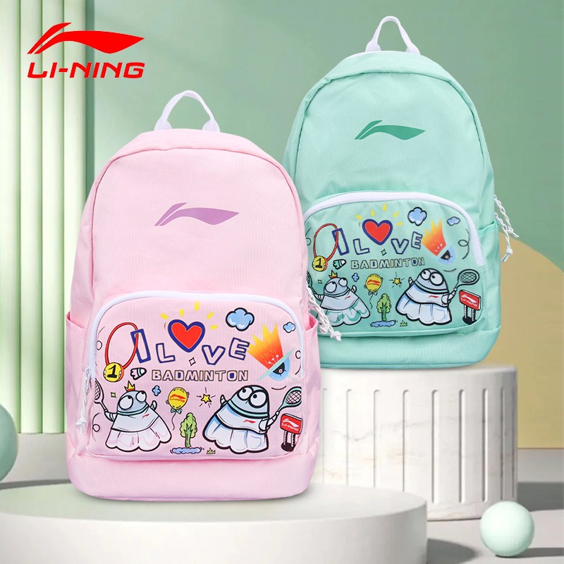 男女羽毛球包李宁双肩背包