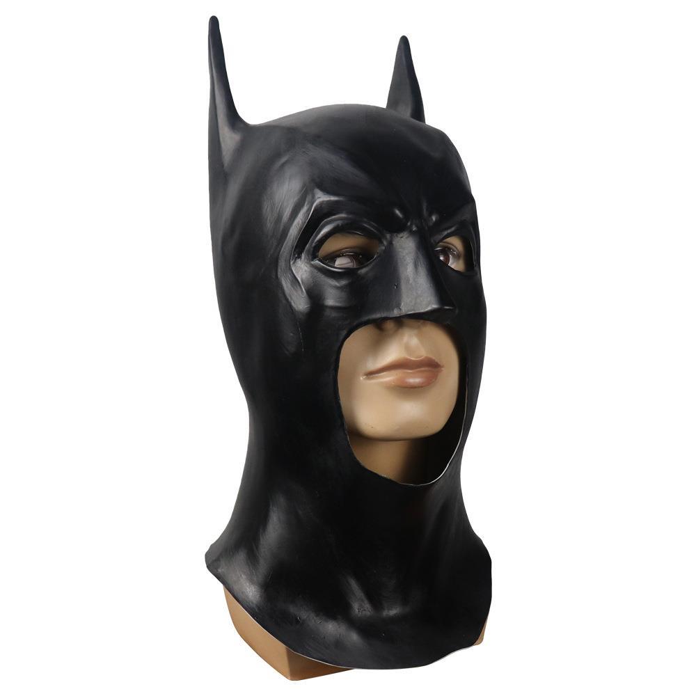 蝙蝠侠面具万圣节乳胶头套舞会派对道具英雄联盟漫威装扮面具周边