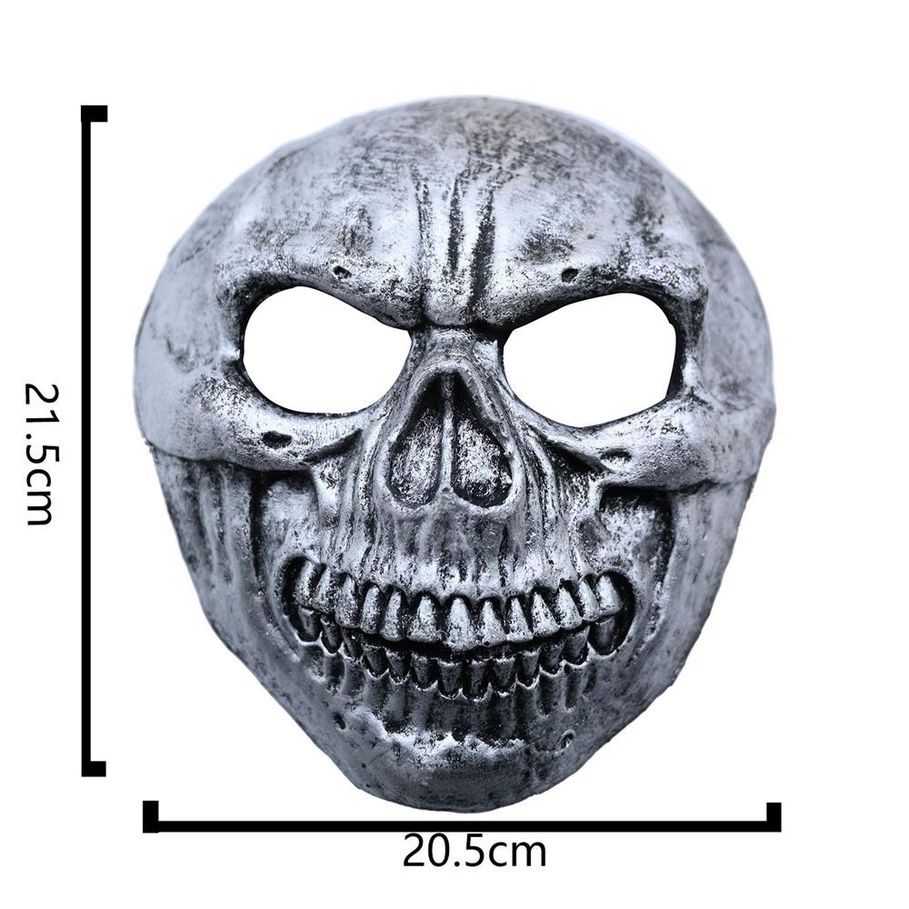 跨境骷髅面具万圣节骷髅面具mardi gras狂欢节派对PU3D恐怖面具