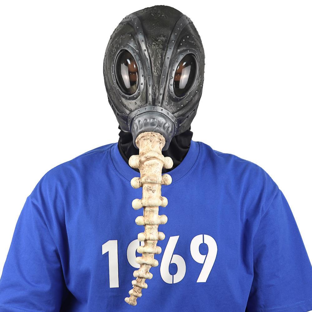 万圣节新品The Sandman Mask睡魔乳胶面具头套 厂家恐怖面罩