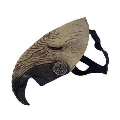 万圣节瘟疫医生面具蒸汽朋克鸟嘴黑死病毒cosplay乳胶头套面具