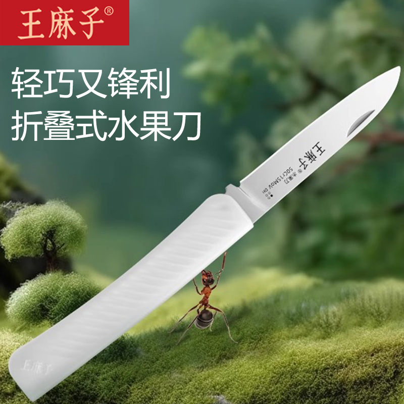 百年厨刀专家王麻子便携水果刀