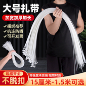 大号尼龙扎带国标加厚塑料卡扣固定捆绑耐寒黑色园艺自锁式 扎线带