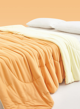 红秀世纺SFGWQT2503-T001黄油小熊被200*230cm黄色