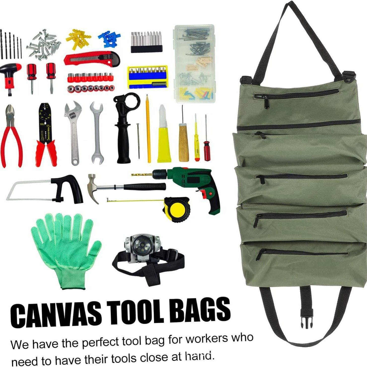 汽修工维修工具袋卷包多功能五金工具收纳包手提工地用折叠式,汽车用品/电子/清洗/改装,车载收纳箱/袋/盒,淘宝优惠券,粉丝福利购,淘宝优惠卷