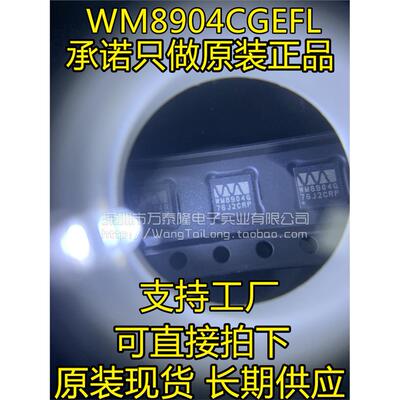WM8904CGEFL/RV编解码器