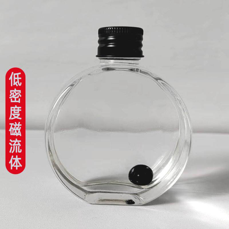 磁流体低密度毒液液体音响拾音器悬浮磁流体音箱磁铁原液带圆瓶 - 实物图