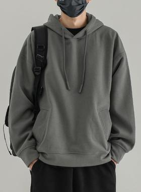 【日系覆古】Ander Jurnal抗皱连帽卫衣男女春秋休闲宽松打底上衣