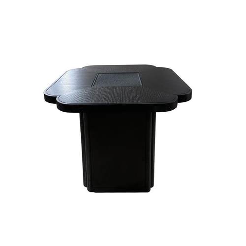 创意方形款乌金石客厅阳台小型家用泡茶台实木茶桌一体桌椅