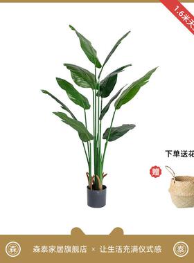 谷灵易生仿真花造景橱窗装饰场景布置婚庆花艺摆件紫色假花绿植物