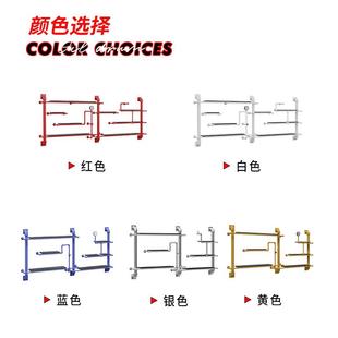 工业风铁艺壁挂置物架实木书架酒吧餐厅水管架子理发店复古工业风