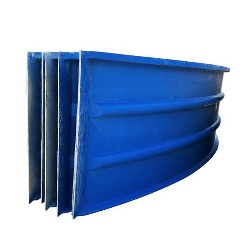 玻璃钢污水池盖板集气罩防雨罩厂家玻璃钢平面拱形除臭盖板