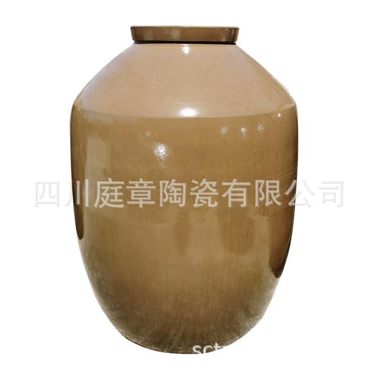 2000斤加厚酒坛1000kg陶坛四川釉面光滑1吨酒坛一吨泡菜坛发酵缸