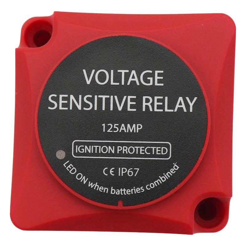 新款房车电瓶隔器12V离1双25AURK智能电池隔离器系统IP67防护