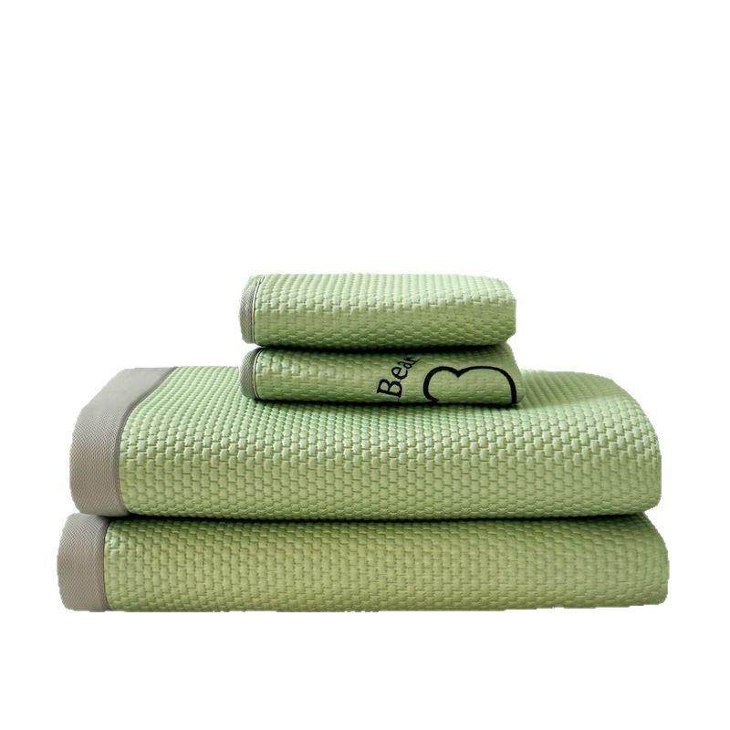 夏季冰豆豆床单凉席三件套可机洗床笠款家用空调席子PE凉感冰丝席,床上用品,冰丝席,淘宝优惠券,粉丝福利购,淘宝优惠卷