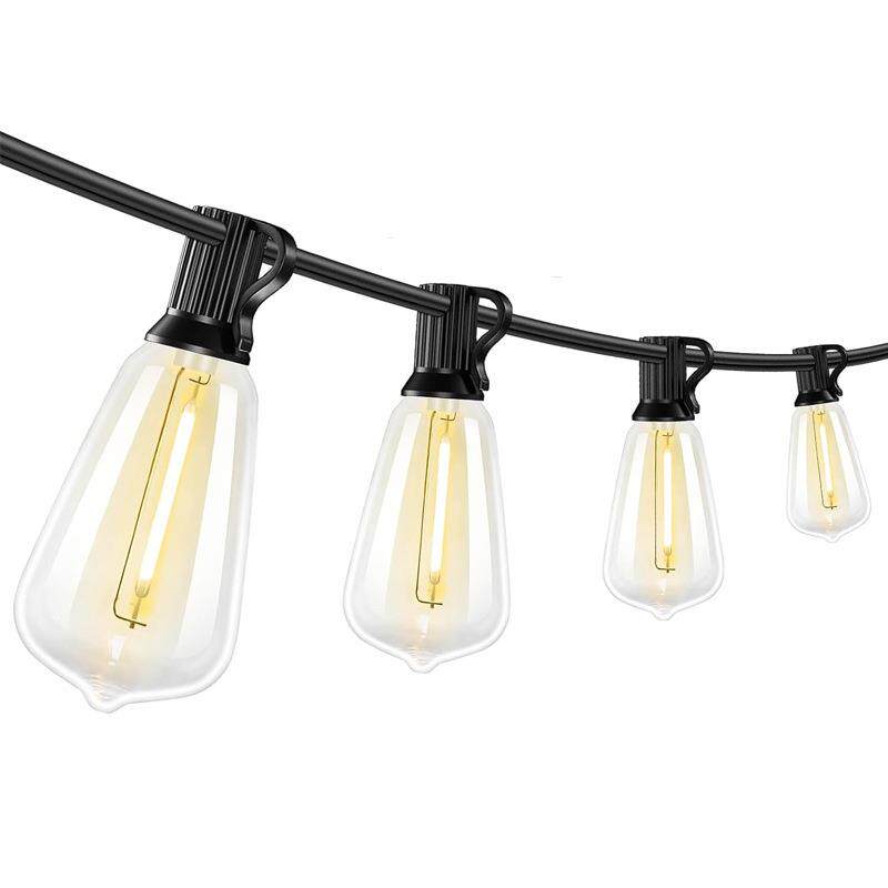 ST38灯串230V高压室外防水LED灯泡庭院婚礼节日装饰灯串