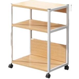 打印机置物架书架电脑主机拖架放置架可移动收纳小架子滑轮家用