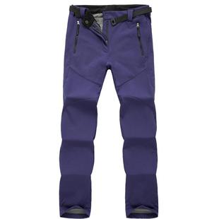 女款 软壳登山抓绒裤 男防风防水加厚保暖情侣户外裤 冲锋裤