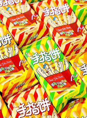 达利园好吃点手指饼115g磨牙棒饼干儿童早餐小包装休闲零食批发