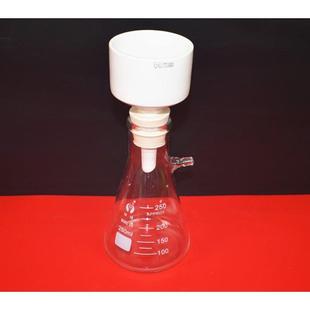 布氏漏斗过滤套装 置纸 抽滤瓶500 1000实验室电动负压真空泵抽滤装