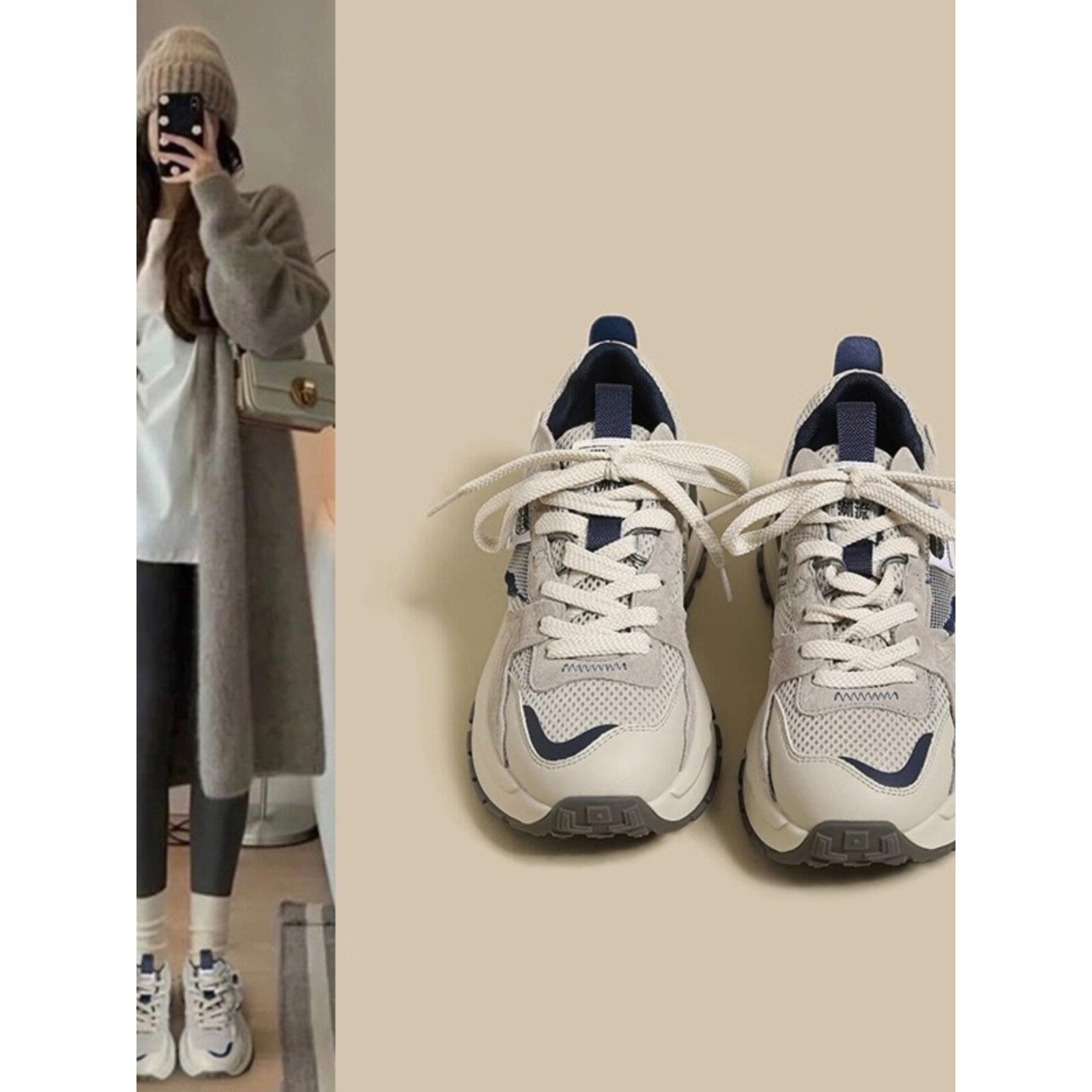 英国联合Next Road Dad Shoes女鞋2025新款春秋季百搭流行运动休