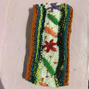 尼泊尔发带尼泊尔羊毛绣花发带新款爆款防风