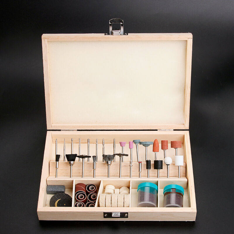 电磨配件套装雕刻打磨抛光小型磨头磨针手工电磨角磨机玉石小工具