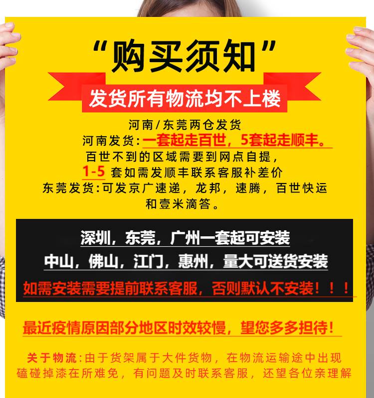 货架置物架多层仓储仓库重型库房家用中型货架展示架储物架商用