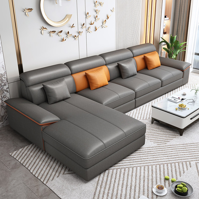 欧派官方2023新款布艺沙发现代简约客厅组合大小户型科技布乳胶直