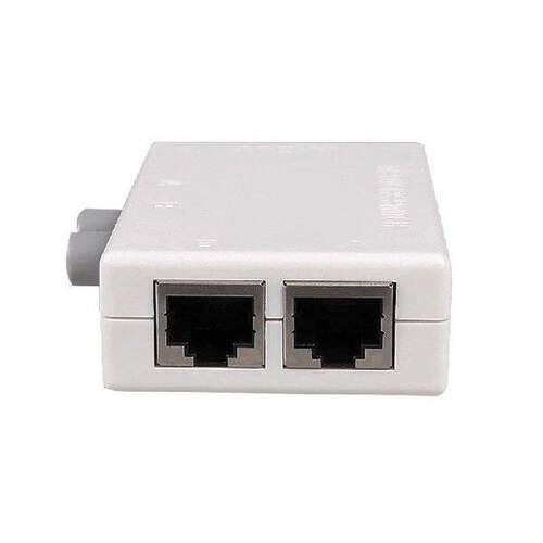 RJ45 Splitter Selector Switch 2 Ports Network Switch Freely