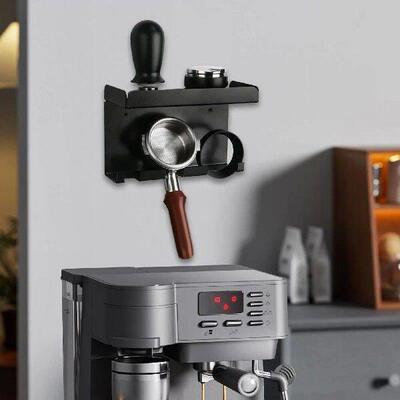 Espresso Accessories Holder Organizer Wall Mounted Coffee